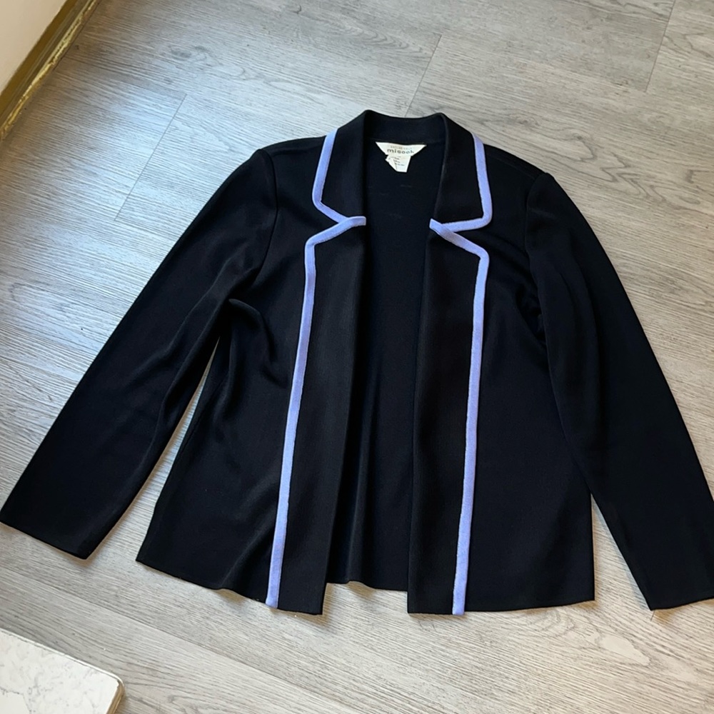 Misook blazer cardigan